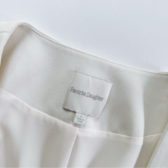 NEW Favorite Daughter The Diana Jacket Ivory Small - Picture 6 of 8